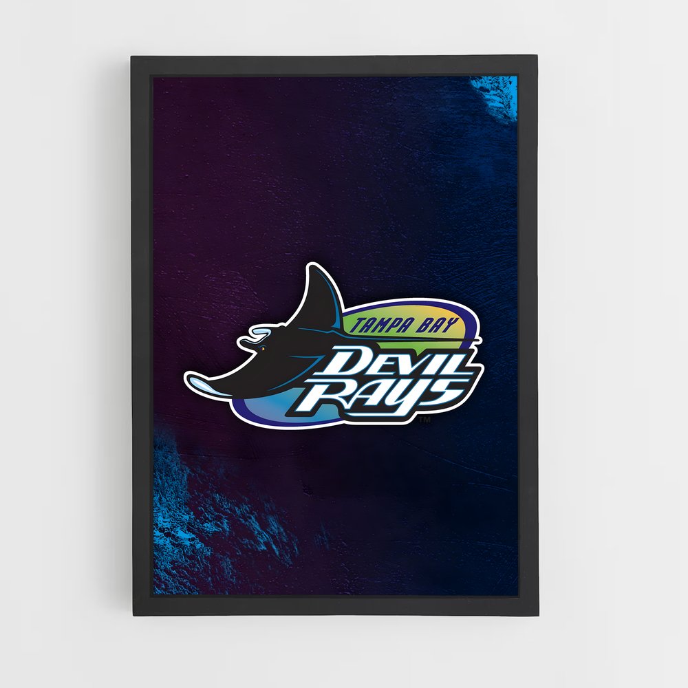 Poster Rays of Victory – affiche Baseball (vue 2)